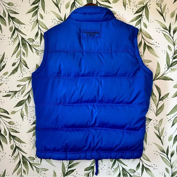 Abercrombie and Fitch summit rock down vest. Size M. Blue. - Picture 6 of 6
